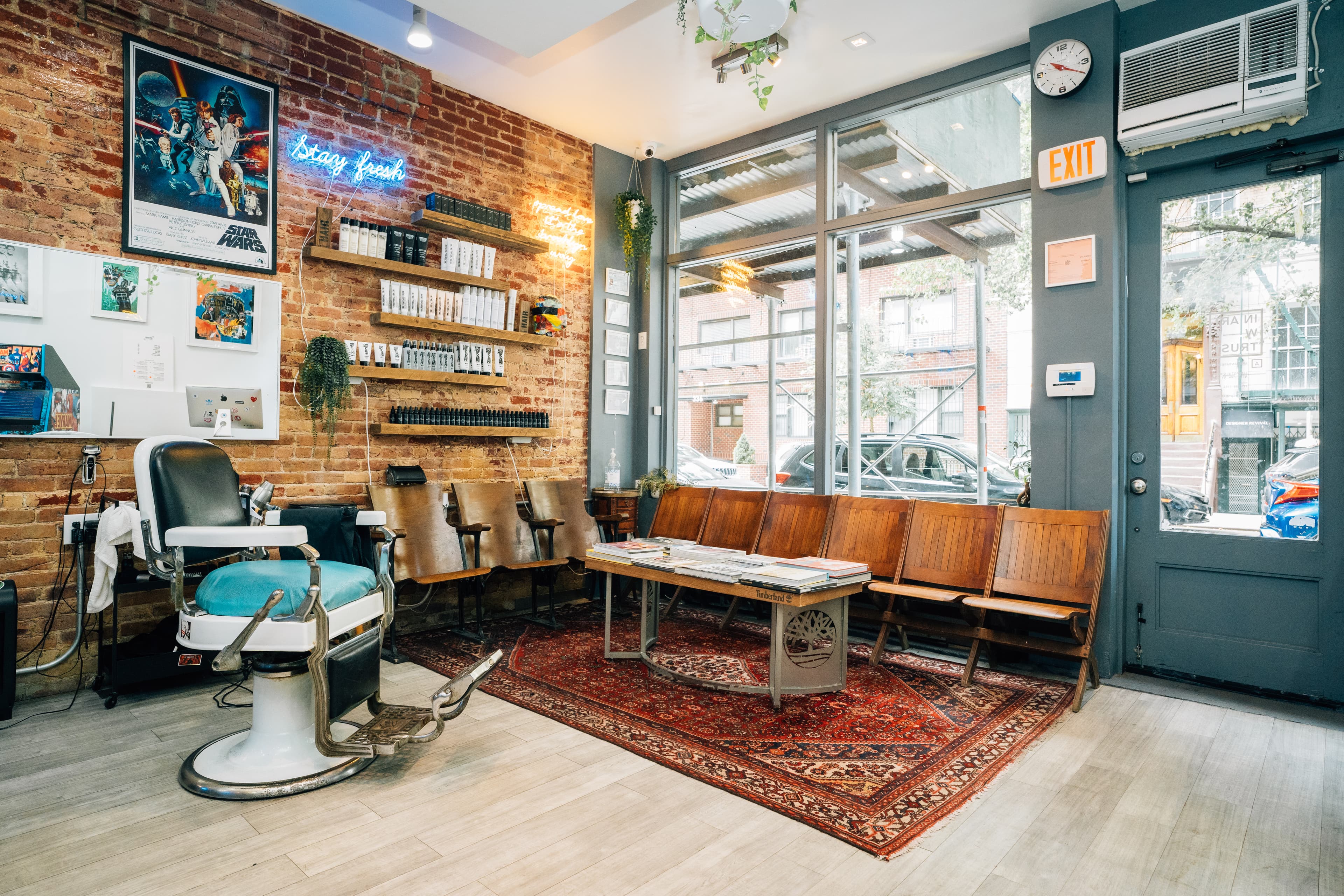 Artisan Barber Upper East Side shop interior