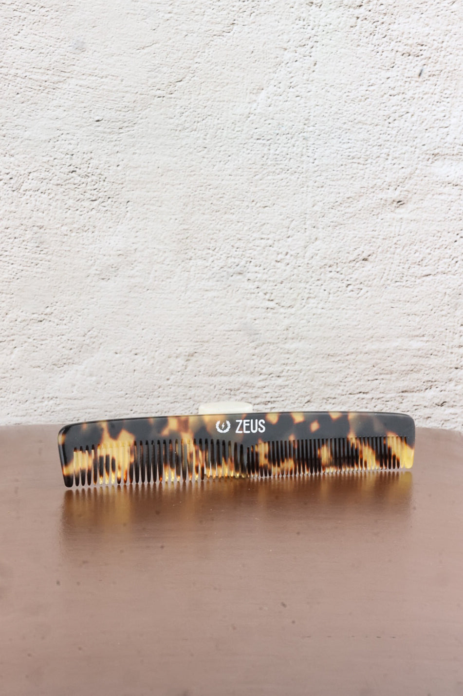 Acetate Beard Comb, 6" - Tortoiseshell