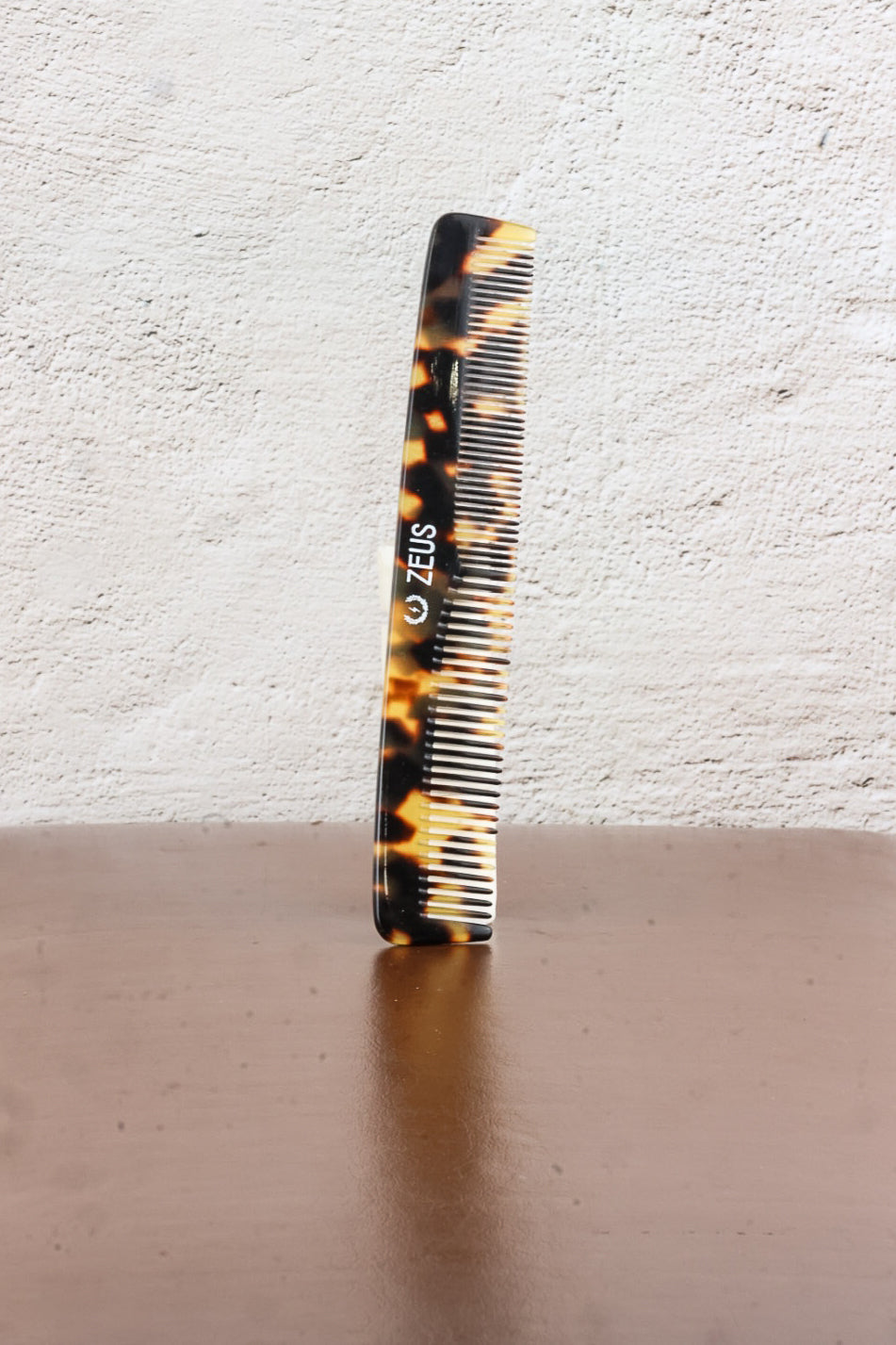 Acetate Beard Comb, 6" - Tortoiseshell