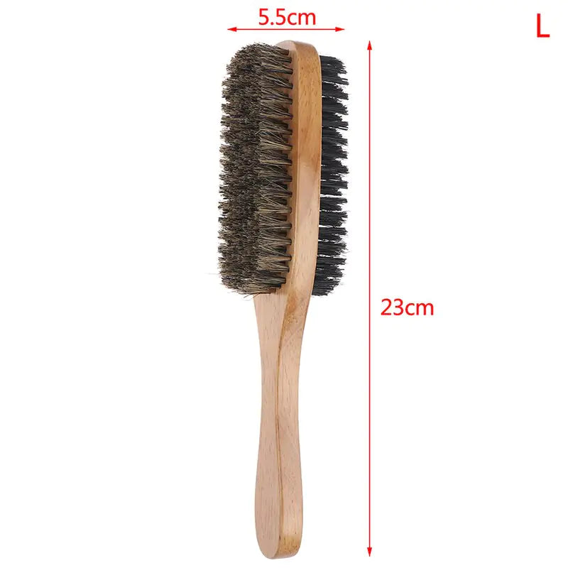 Boar Bristle Wooden Hair Brush