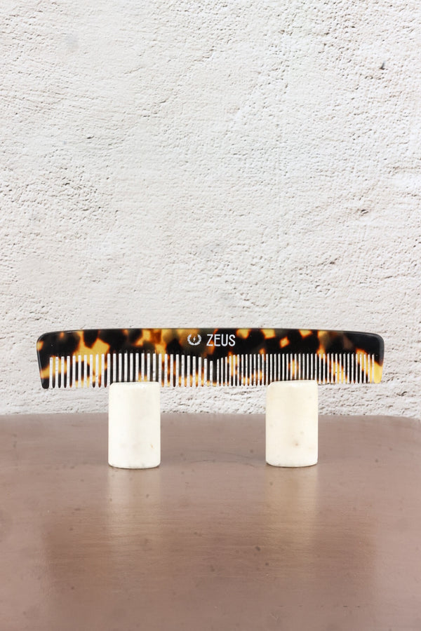 Acetate Beard Comb, 6" - Tortoiseshell