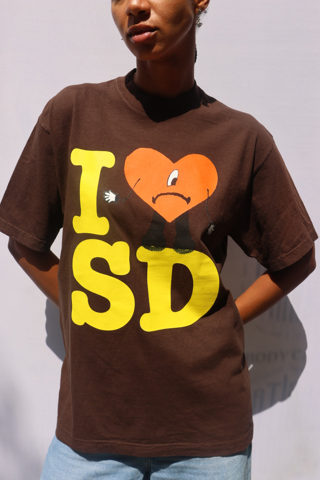 Bad Bunny 2022 Un Verano Sin Ti Tour T-shirt - Black I Heart SD