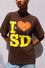 Bad Bunny 2022 Un Verano Sin Ti Tour T-shirt - Black I Heart SD