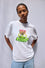 Bad Bunny 2022 Un Verano Sin Ti Tour T-shirt - White w Red Yellow Green Gradient