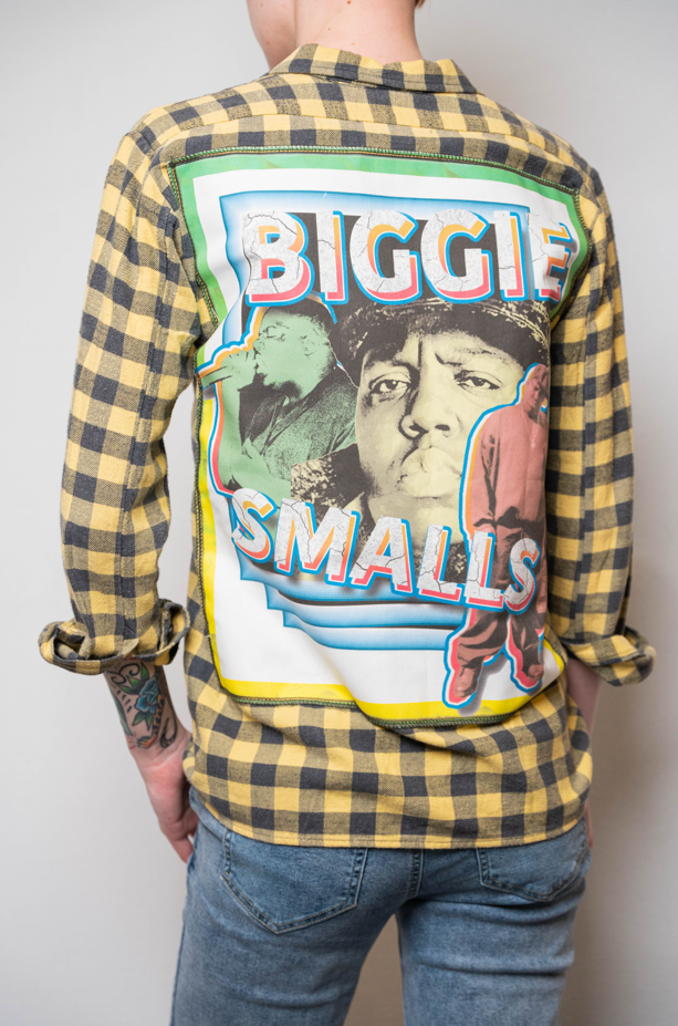 Vintage Biggie Smalls Flannel