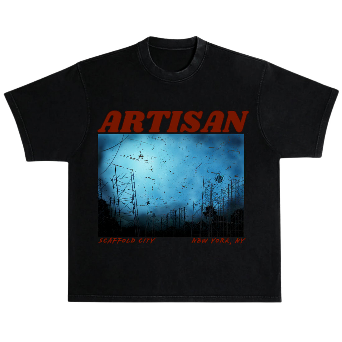 AB "Scaffold City" Heavy Weight Cotton Tee