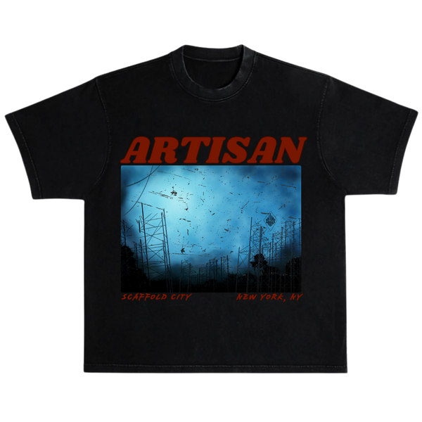 AB "Scaffold City" Heavy Weight Cotton Tee
